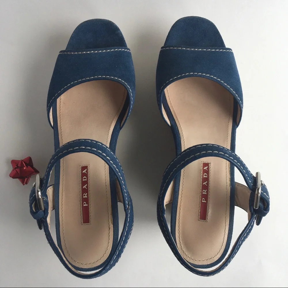 PRADA PLATFORM SANDALS - Picture 6 of 13